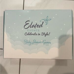 Baby Shower Games Set Cottage Core Animals